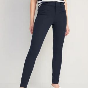 Women's Navy High Rise Pixie Skinny Pants